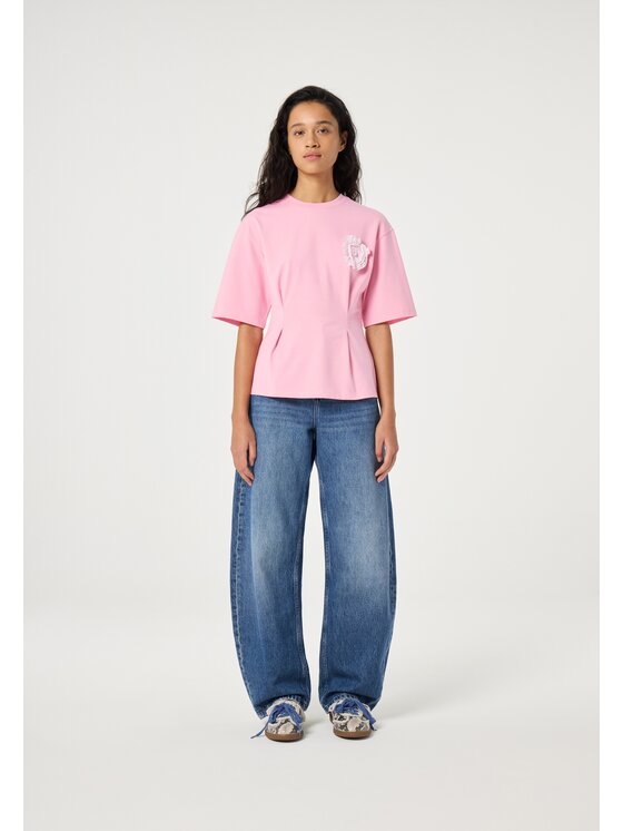 Fabienne Chapot Fabienne Chapot T-Shirt 6066-1768-174 Różowy