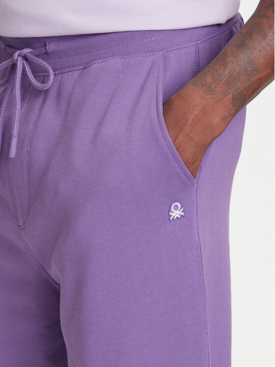 United Colors Of Benetton United Colors Of Benetton Sporta bikses 342ZUF01B Violets Regular Fit
