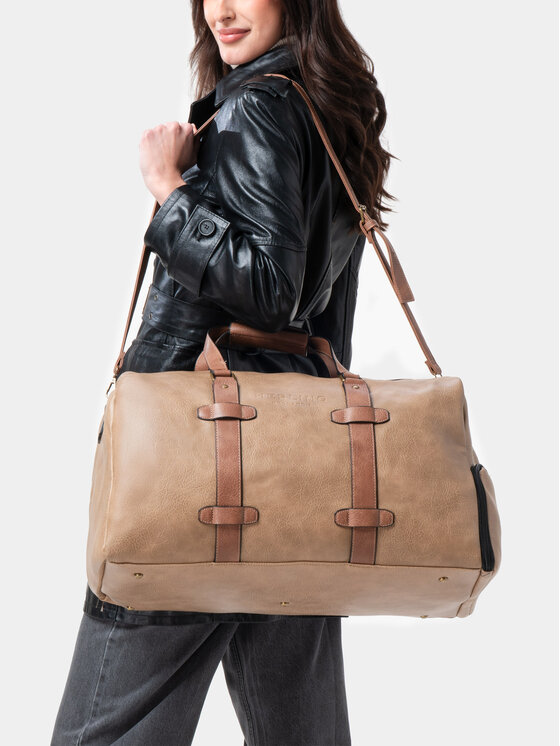 Herling Herling Borsa da viaggio Brecht Beige