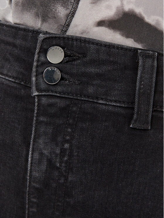 Guess Guess Jeansy W4BA1B D5JF2 Szary Slim Fit