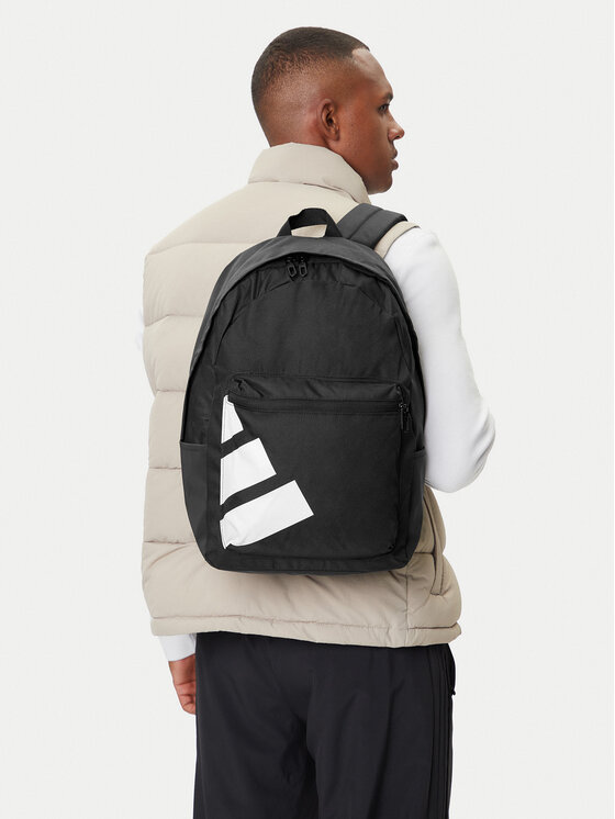 adidas adidas Nahrbtnik Classic Back-to-School Badge of Sport JG1527 Črna