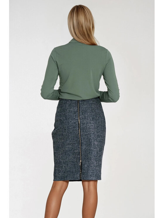 NIFE NIFE Halenka B195 Zelená Comfort Fit