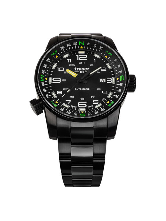 Traser Traser Zegarek TS-109522 Czarny
