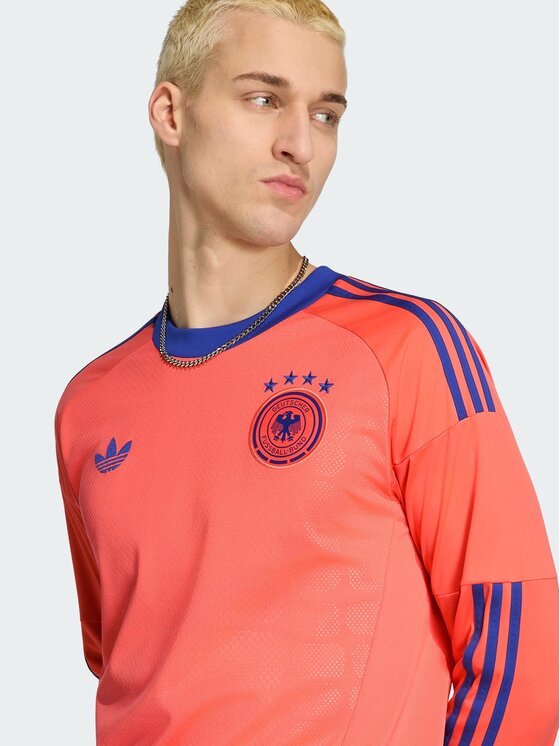 adidas adidas Koszulka techniczna 161528 Pomarańczowy Slim Fit