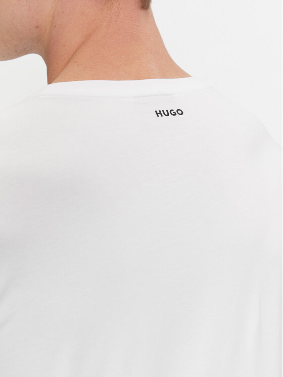 HUGO Hugo 2 póló készlet Round 50325440 Fehér Regular Fit