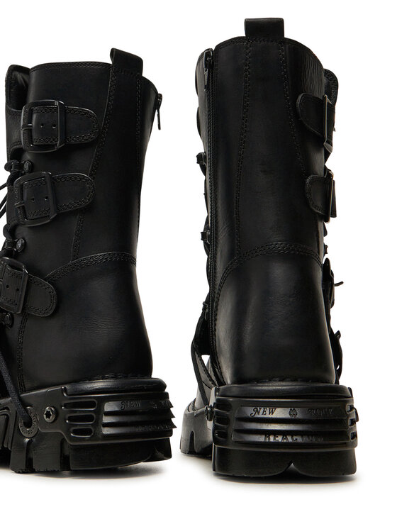 NEW ROCK NEW ROCK Bocanci M-373-S18 Negru