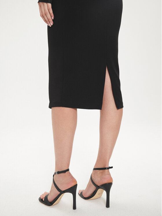 Rinascimento Rinascimento Zīmuļveida svārki CFC0118265003 Melns Slim Fit
