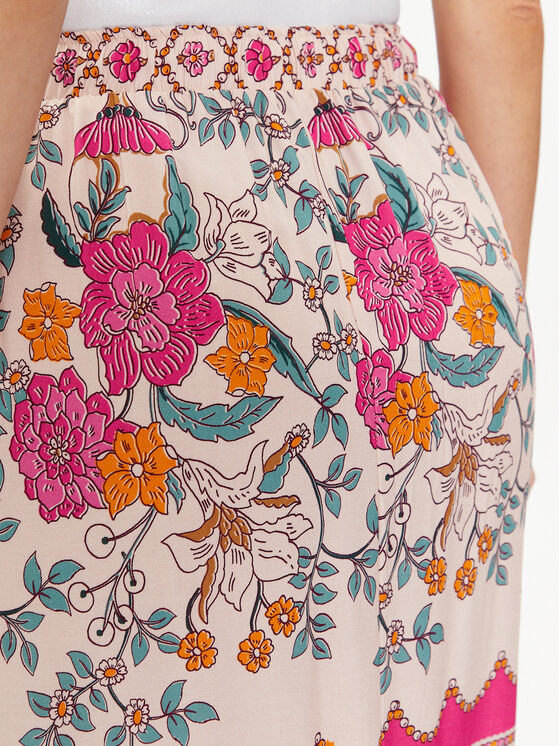 Maaji Maaji Midi sijonas PT1572CKL007 Rožinė Regular Fit