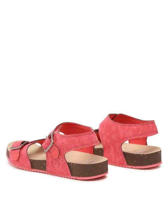 Timberland Sandały Castle Island 2 Strap TB0A5WK1DU5 Różowy | Modivo.pl