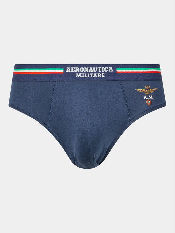 Aeronautica Militare Aeronautica Militare Set od 2 para slip gaćica AM1USL001 Tamnoplava