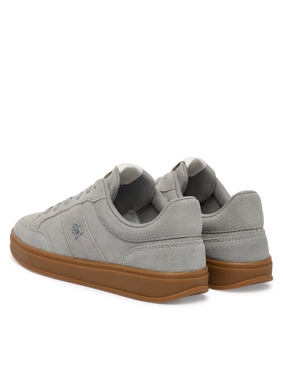 Tommy Hilfiger Tommy Hilfiger Sneakersy Th Heritage Court Sneaker Suede FW0FW09266 Šedá