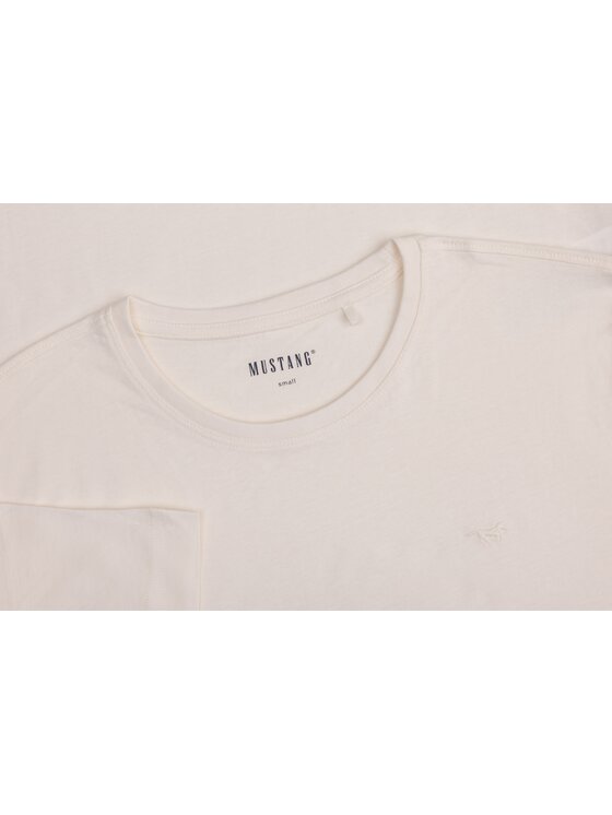 Mustang Mustang T-shirt Style Alex Beige Regular Fit