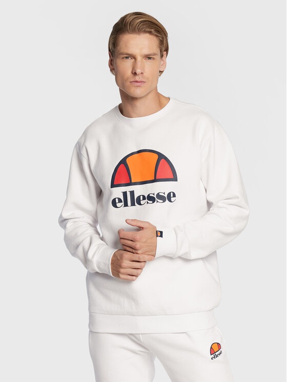 Ellesse Ellesse Bluza Perc SXG12638 Biały Regular Fit