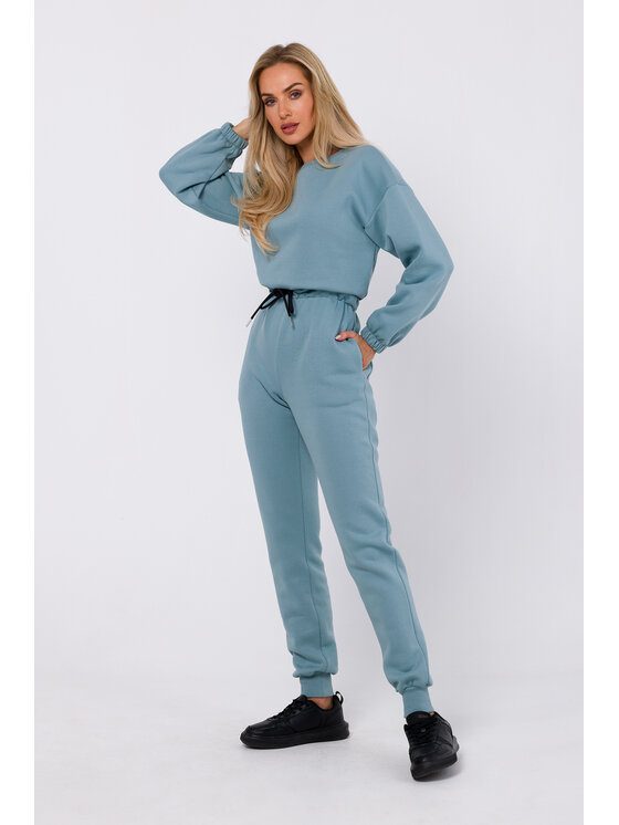 Made of Emotion Made of Emotion Overal M763 Modrá Modern Fit