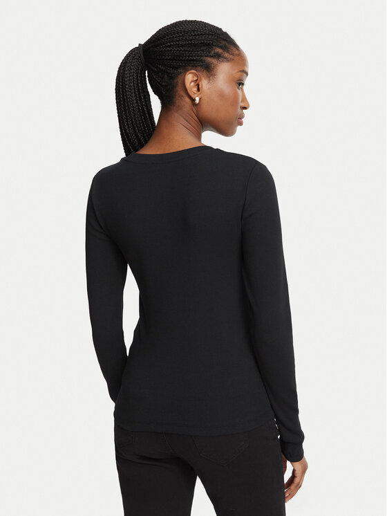 Fracomina Fracomina Särkpluus FP26WT3034J40101 Must Slim Fit