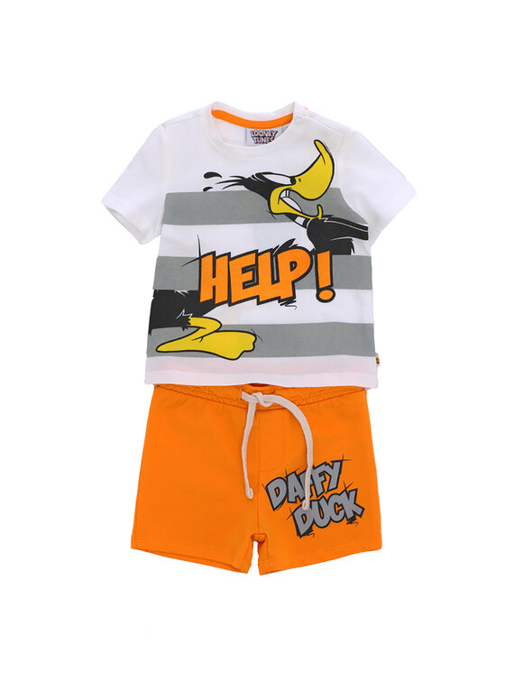 Original Marines Original Marines Póló és rövidnadrág szett LOONEY TUNES DDPV0355NM Színes Regular Fit
