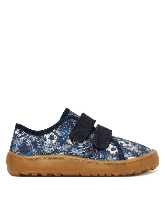 Froddo Papuci de casă Barefoot Canvas G1700440-7 S Albastru