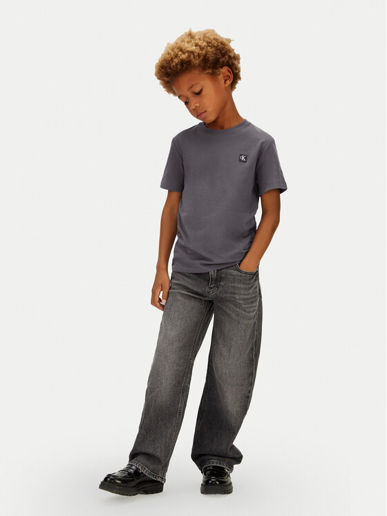 Calvin Klein Jeans Calvin Klein Jeans Póló IU0IU00543 Szürke Regular Fit