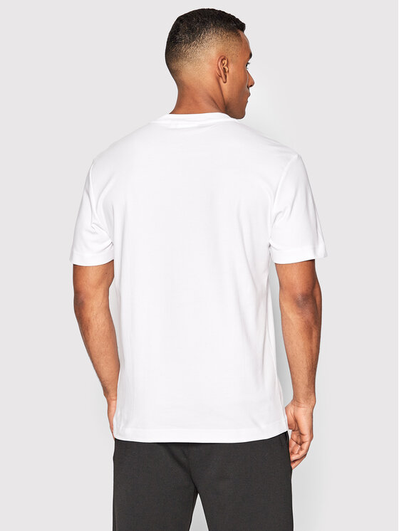 Calvin Klein Calvin Klein Tricou Micro Logo Interlock K10K109894 Alb Regular Fit