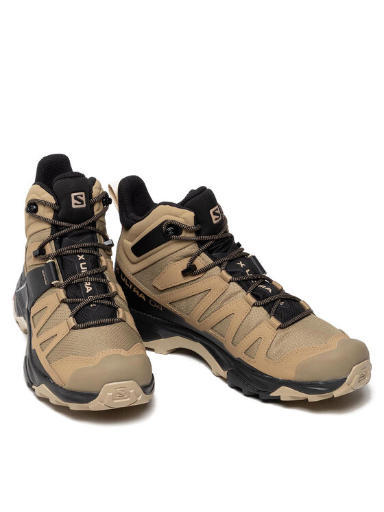 Salomon Salomon Trekingová obuv X Ultra 4 Mid Gtx GORE-TEX 412941 27 V0 Hnedá