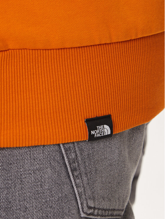 The North Face The North Face Sweatshirt Simple Dome NF0A89FC Orange Regular Fit