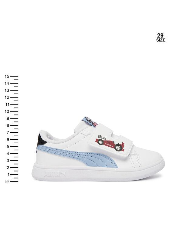 Puma Puma Sneakersy Puma Smash 3.0 Racing Crew V 408385 01 Biały