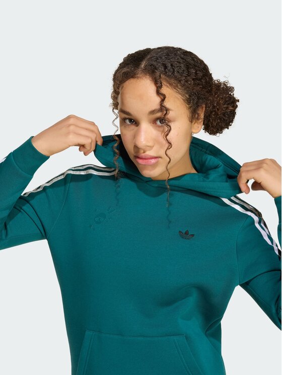 adidas adidas Bluza 169823 Zielony Loose Fit