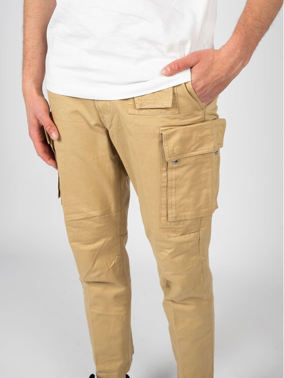 Diesel Diesel Pantaloni di tessuto A06015-RIBAM Marrone Regular Fit