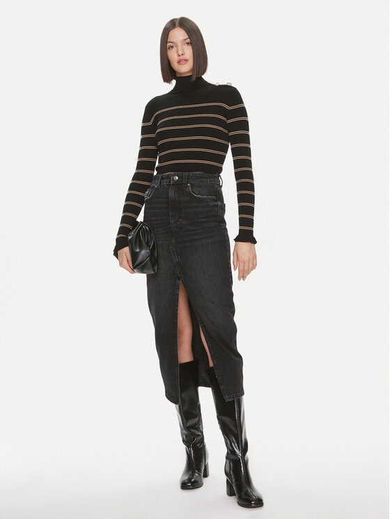 Liu Jo Liu Jo Ζιβάγκο MF3002 MS99E Μαύρο Slim Fit