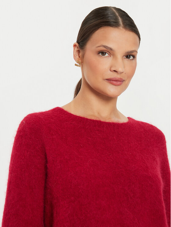 Kontatto Kontatto Sweater 3M0229 AI253M10 Piros Relaxed Fit