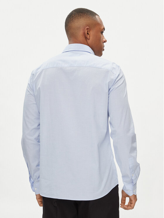 s.Oliver s.Oliver Πουκάμισο 2132556 Γαλάζιο Slim Fit