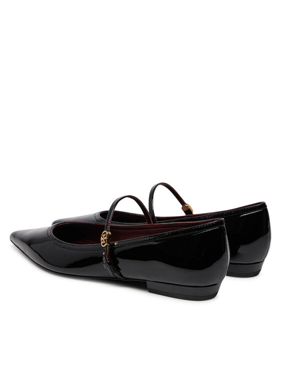 Tory Burch Tory Burch Baleriny Double Buckle Mary Jane 162764 Czarny