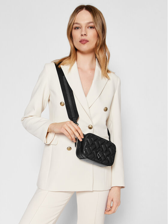 Kurt Geiger Kurt Geiger Дамска чанта Kensington Sm Camera Drch 8894900109 Черен
