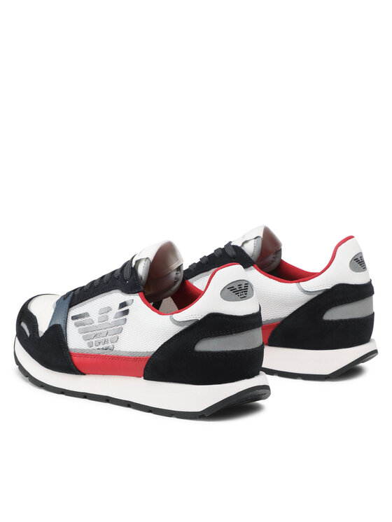 Emporio Armani Emporio Armani Sneakersy X4X537 XM678 Q824 Biały