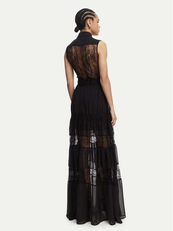 Babylon Babylon Abendkleid EL0702 Schwarz Regular Fit