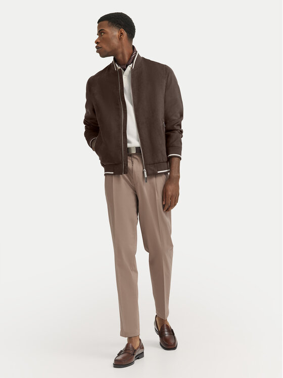 Bugatti Bugatti Sweatshirt 777300-71018 D Braun Regular Fit