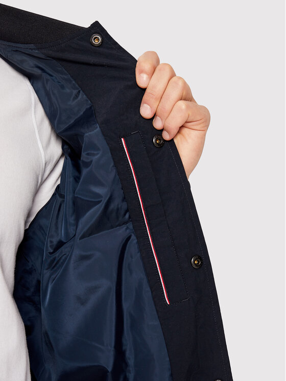 Tommy Hilfiger Tommy Hilfiger Bomberjacke Varsity MW0MW26103 Dunkelblau Regular Fit