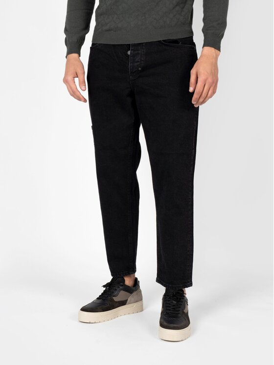 Antony Morato Antony Morato Τζιν MMDT00277-FA750369 Μαύρο Regular Fit