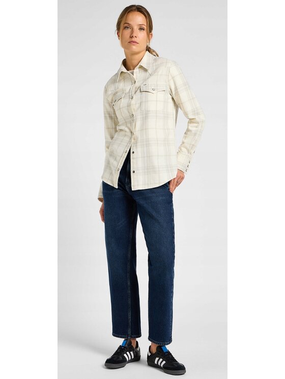 Lee Lee Jeansy Rider Classic Niebieski Relaxed Fit