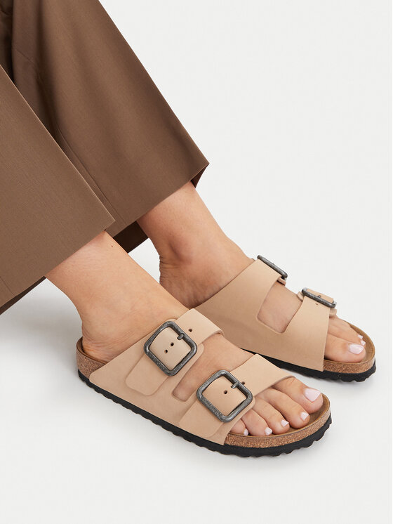 Birkenstock Natikači Arizona Wire Buckle 1031579 Bež