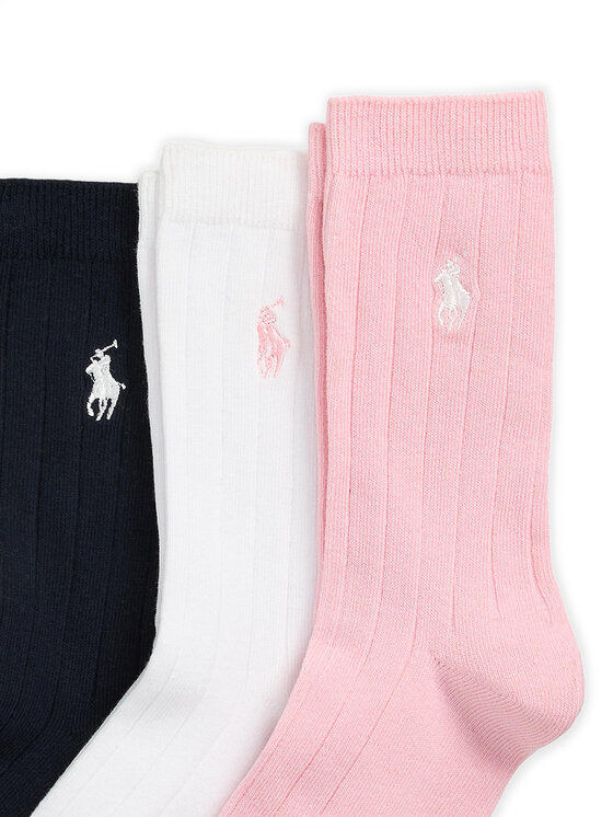 Polo Ralph Lauren Polo Ralph Lauren 3er-Set hohe Kindersocken 448979308001 Bunt
