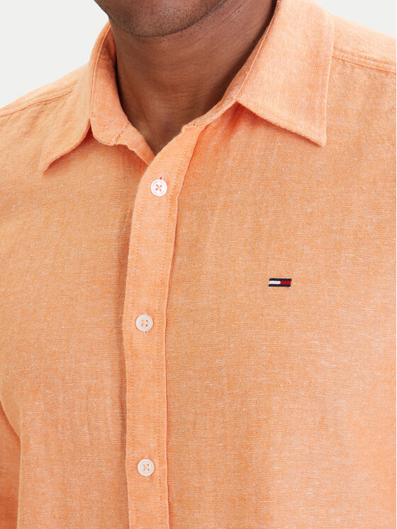 Tommy Jeans Tommy Jeans Särk DM0DM22761 Oranž Regular Fit