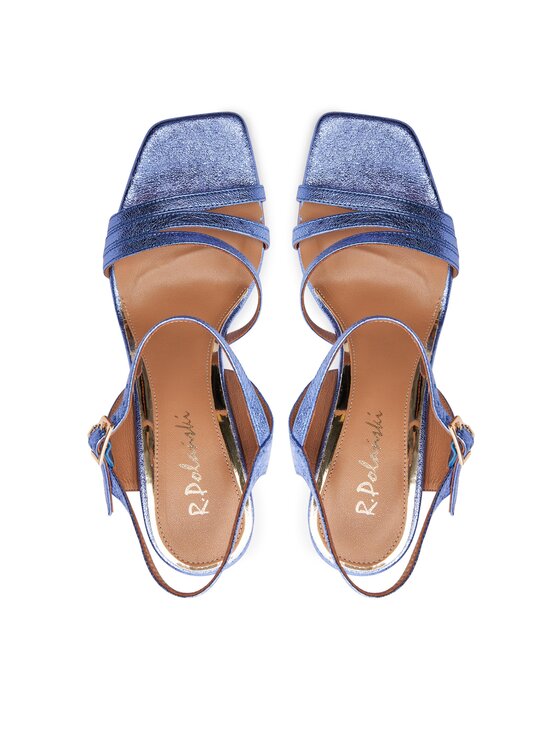 R.Polański R.Polański Босоніжки 1676 Голубий