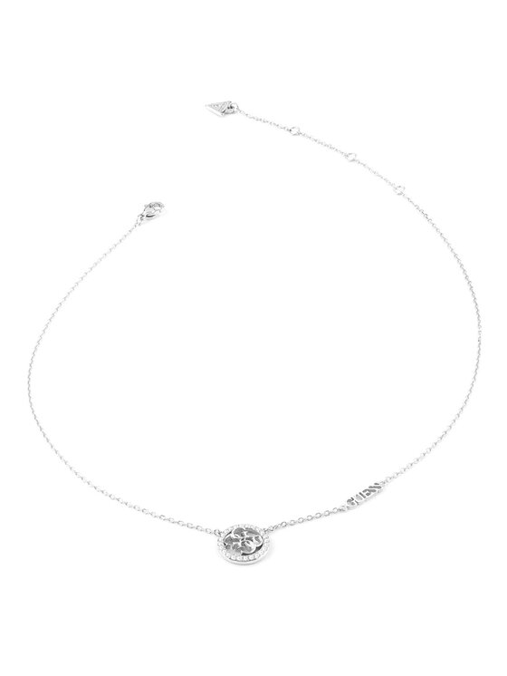 Guess Guess Naszyjnik JUBN02141JW-RH Srebrny