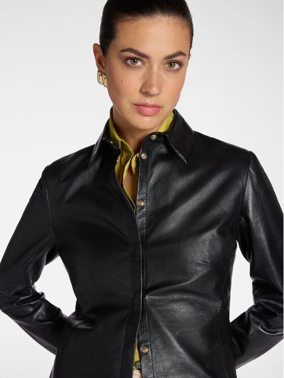 Elena Mirò Elena Mirò Koszula 5201P000293N033 Czarny Slim Fit