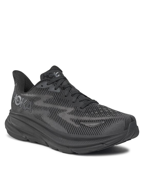 Hoka Scarpe running Clifton 9 Wide 1132210 Nero, taglia : 44