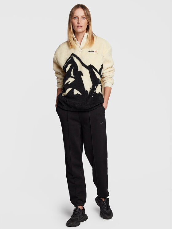 Felpa Fusilli SGQ16974 Écru Relaxed Fit