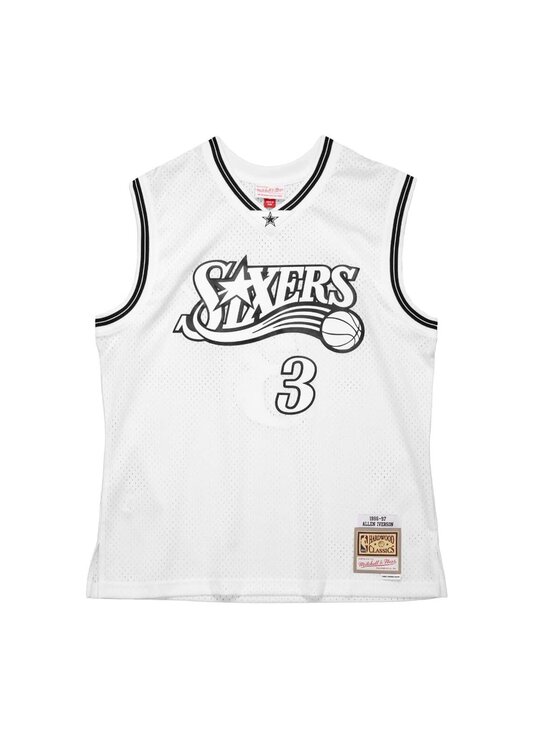 Mitchell & Ness Mitchell & Ness Tank top Philadelphia 76ers Allen Iverson Biały Standard Fit