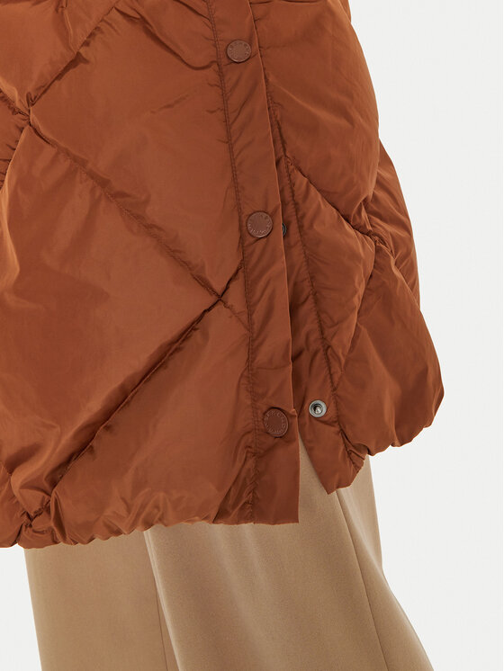 Weekend Max Mara Weekend Max Mara Puhovka Guelfo 2425496092 Rjava Regular Fit