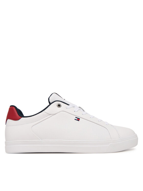 Tommy Hilfiger Tommy Hilfiger Αθλητικά Lightweight Pinperf Lth Sneaker FM0FM05981 Λευκό